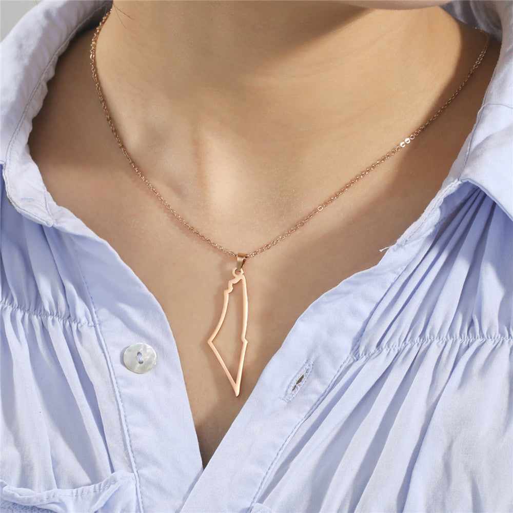 Map of Belonging Necklace