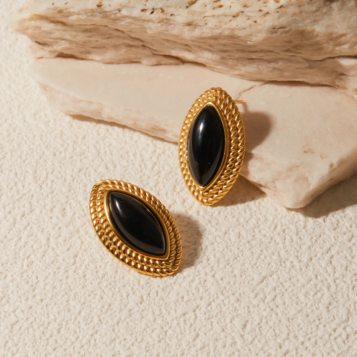 Amelie Onyx Earrings