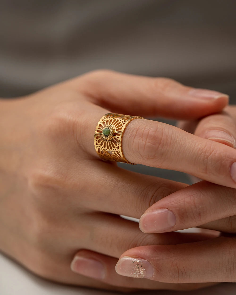 Layla Radiance Cuff Ring