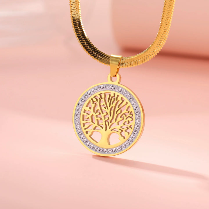 Palestine Olive tree Necklace