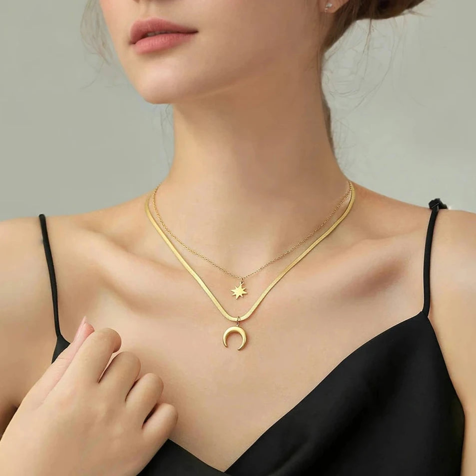 Hilal Harmony Layered Necklace