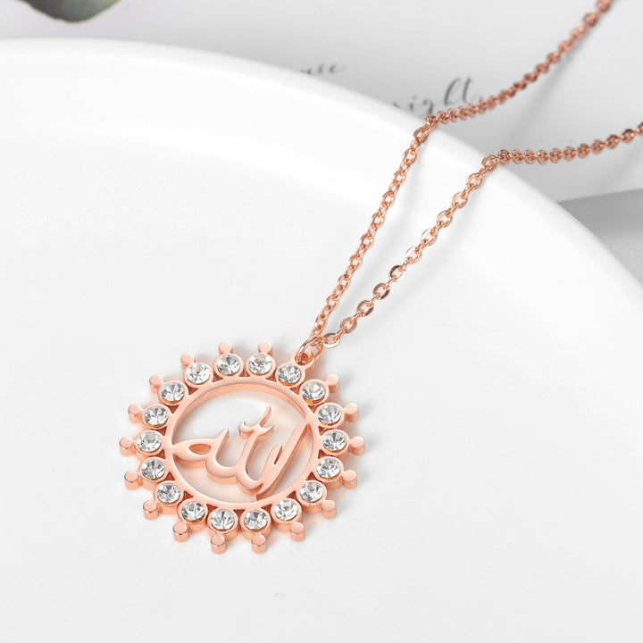 Allah's Light Decorated Necklace